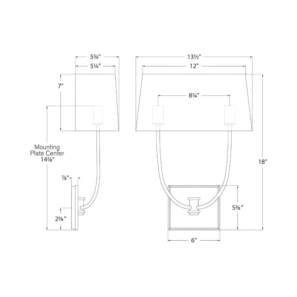 Interior Wall Light / Sconce Venini Double Sconce