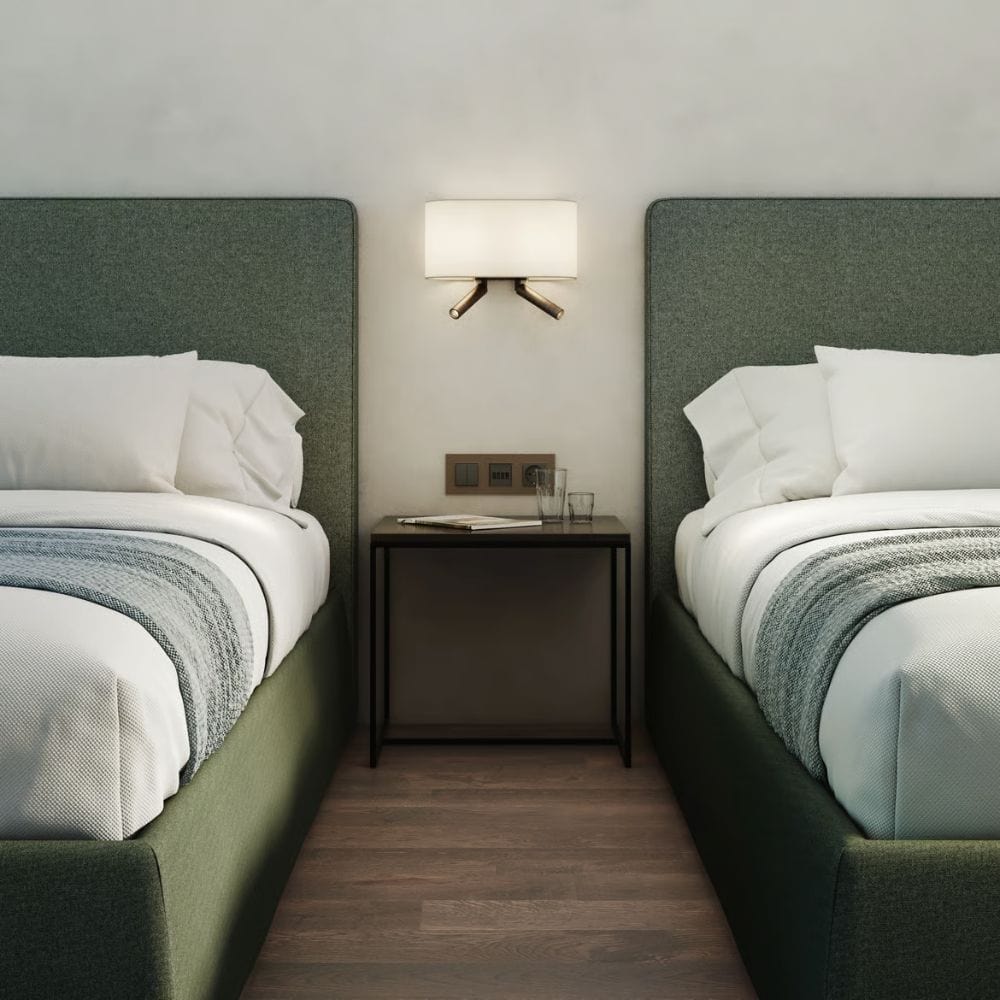 Bedside Wall Lights Venn Reader Twin Wall Light