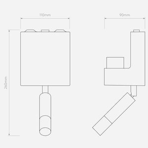 Bedside Wall Lights Venn Reader Wall Light