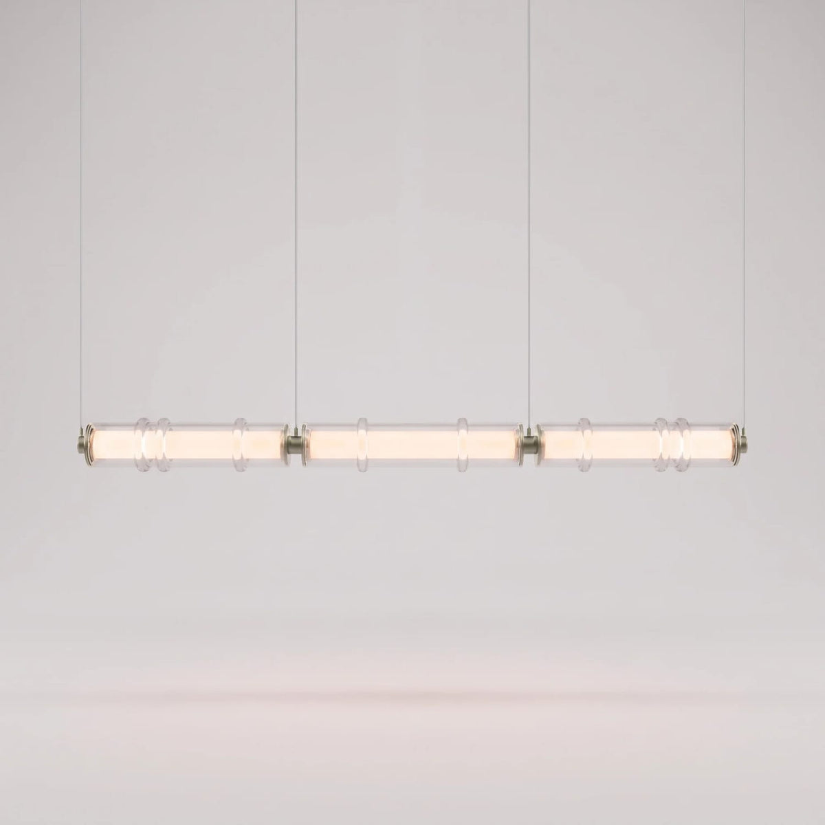 Linear Pendant Vento Glass Linear Pendant Light *DISCONTINUED SEP 2026*