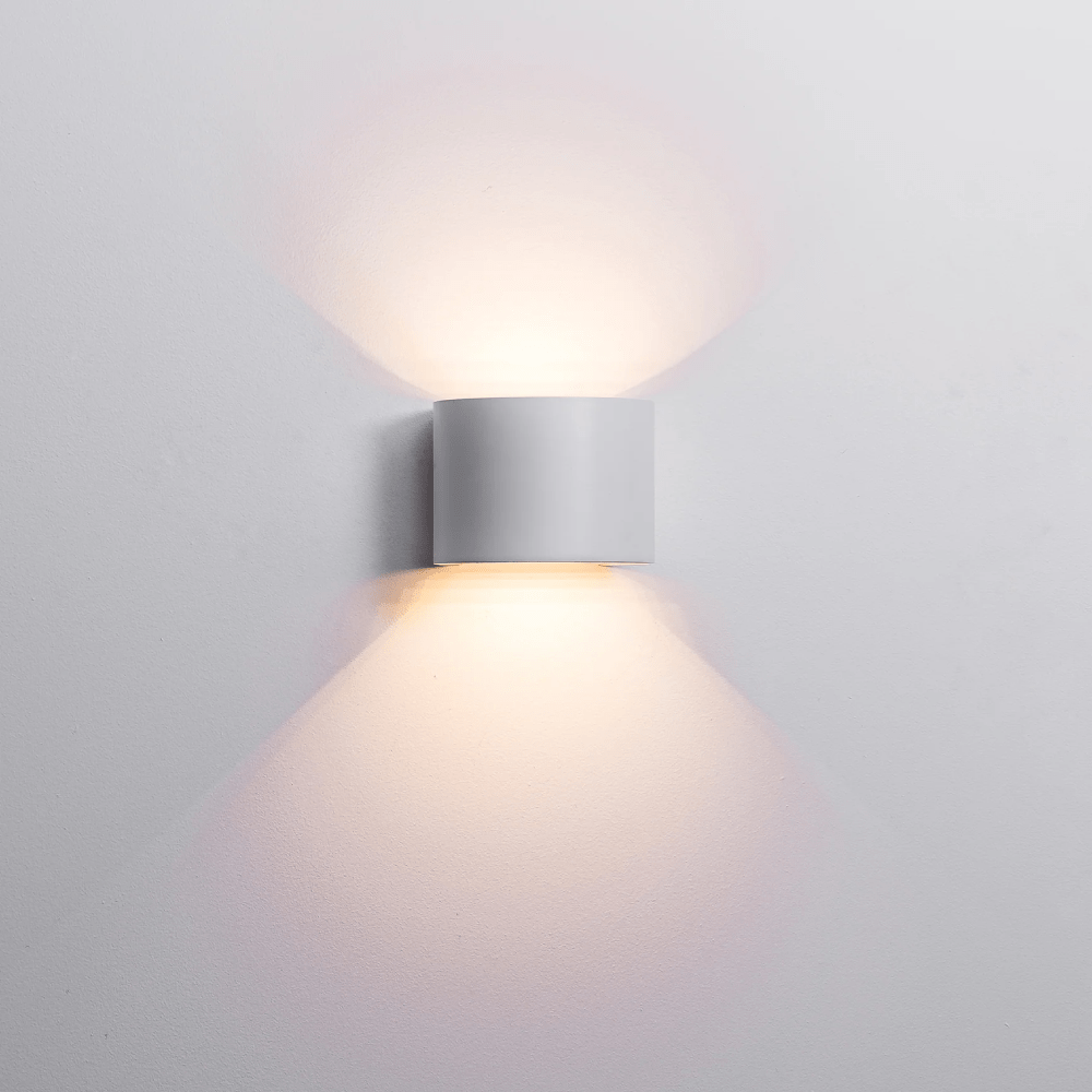 Exterior Wall Light Versa Round Up & Down Wall Light