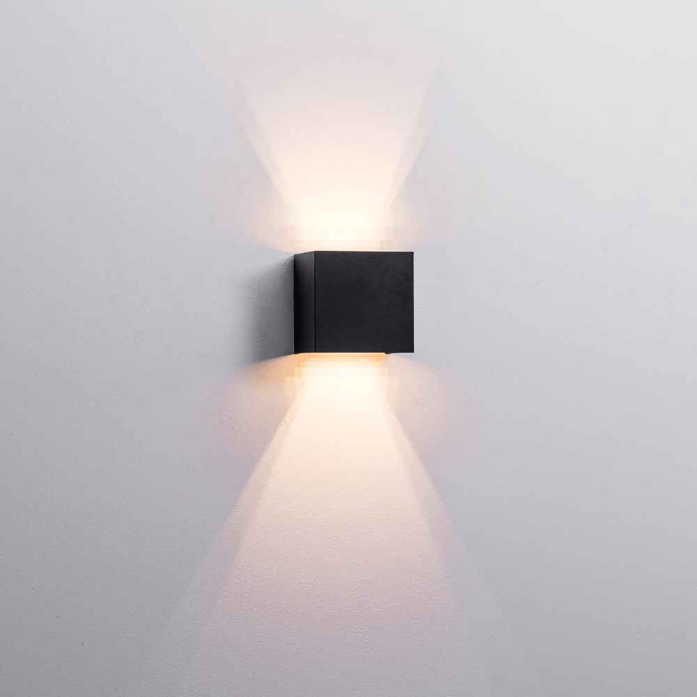 Exterior Wall Light Versa Square Up & Down Wall Light - 12V