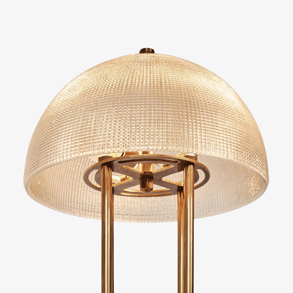 Table Lamps Victor Table Lamp With Textured Glass