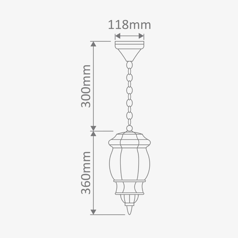 Exterior Pendant Vienna Pendant Light