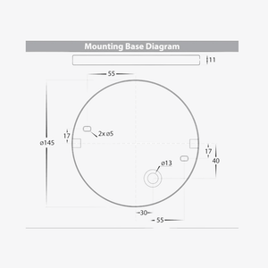 Step Lights Virsma Round Step Light - 240V