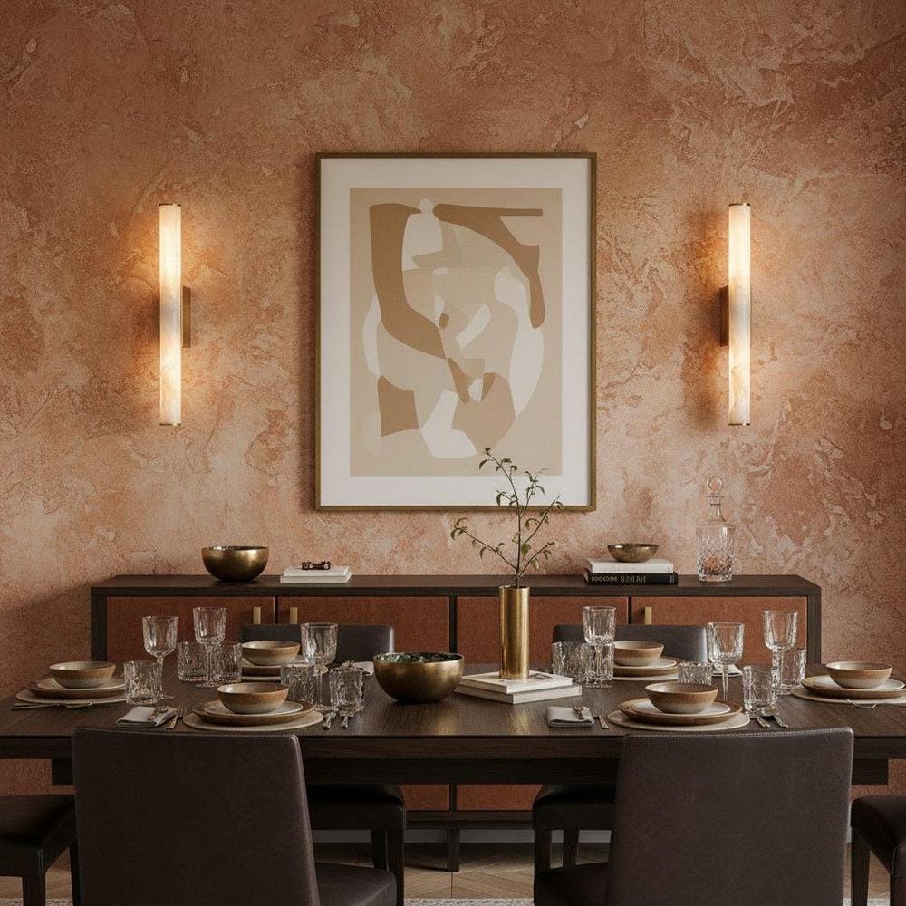 Interior Wall Light / Sconce Voss Alabaster Indoor Wall Light