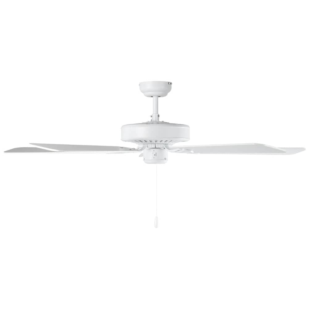 Without Light Waikiki Ceiling Fan Matte White