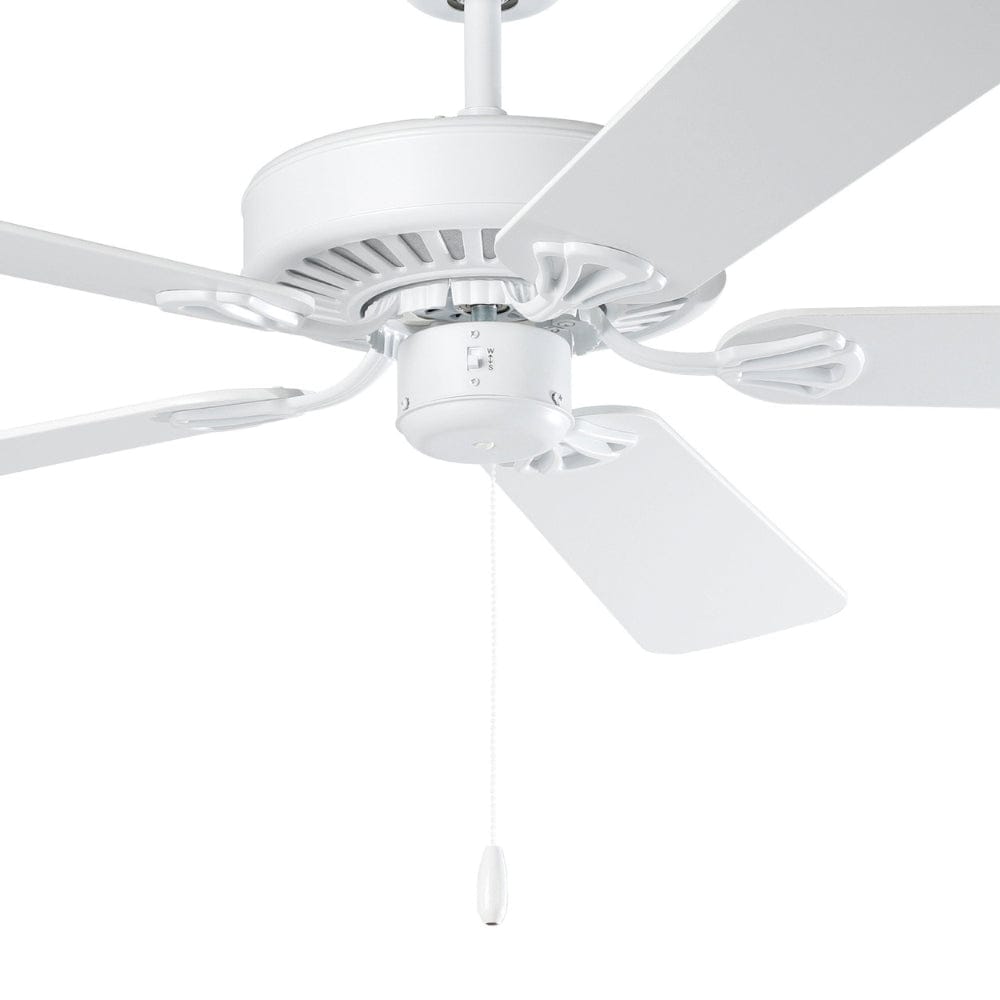 Without Light Waikiki Ceiling Fan Matte White