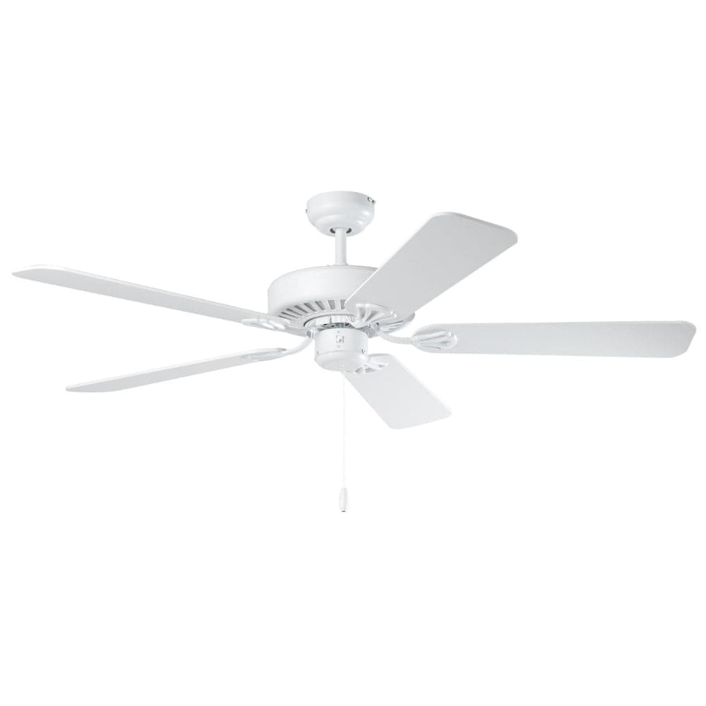 Without Light Waikiki Ceiling Fan Matte White