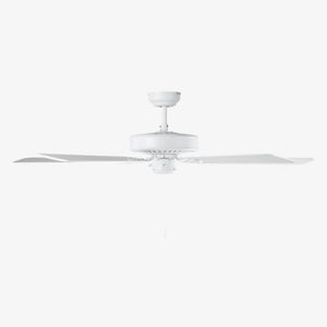 Without Light Waikiki Ceiling Fan Matte White