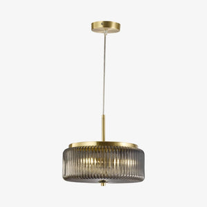 Interior Pendant Whistler Ribbed Glass 3 Light Pendant