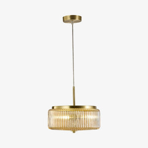 Interior Pendant Whistler Ribbed Glass 3 Light Pendant