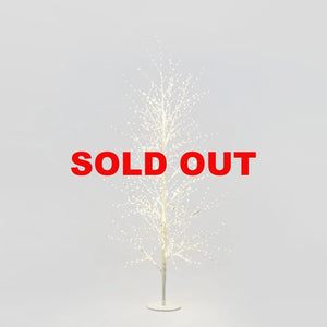 Light Up Tree White Forest Large 180cm Light Up Tree