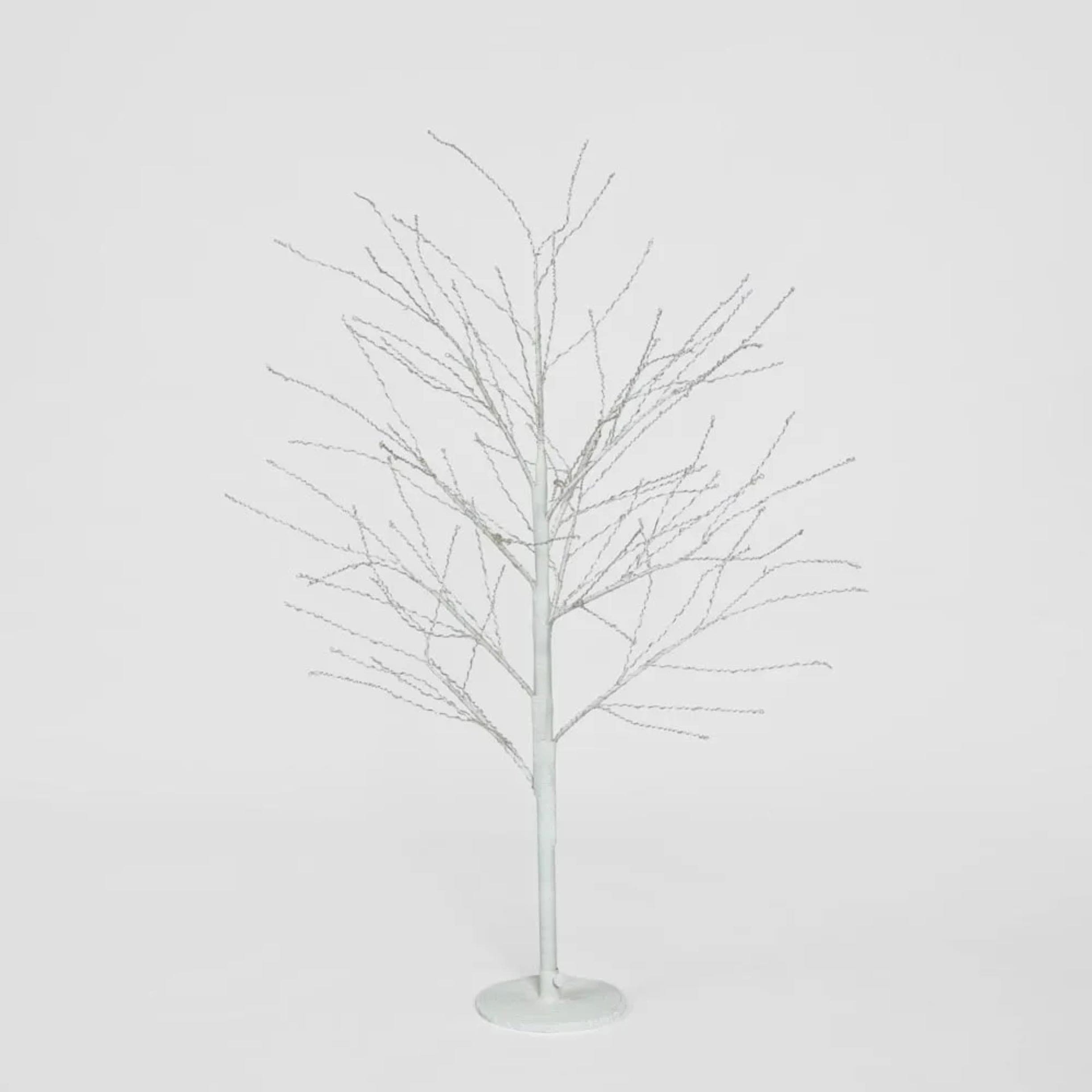 Light Up Tree White Forest Small 120cm Light Up Tree