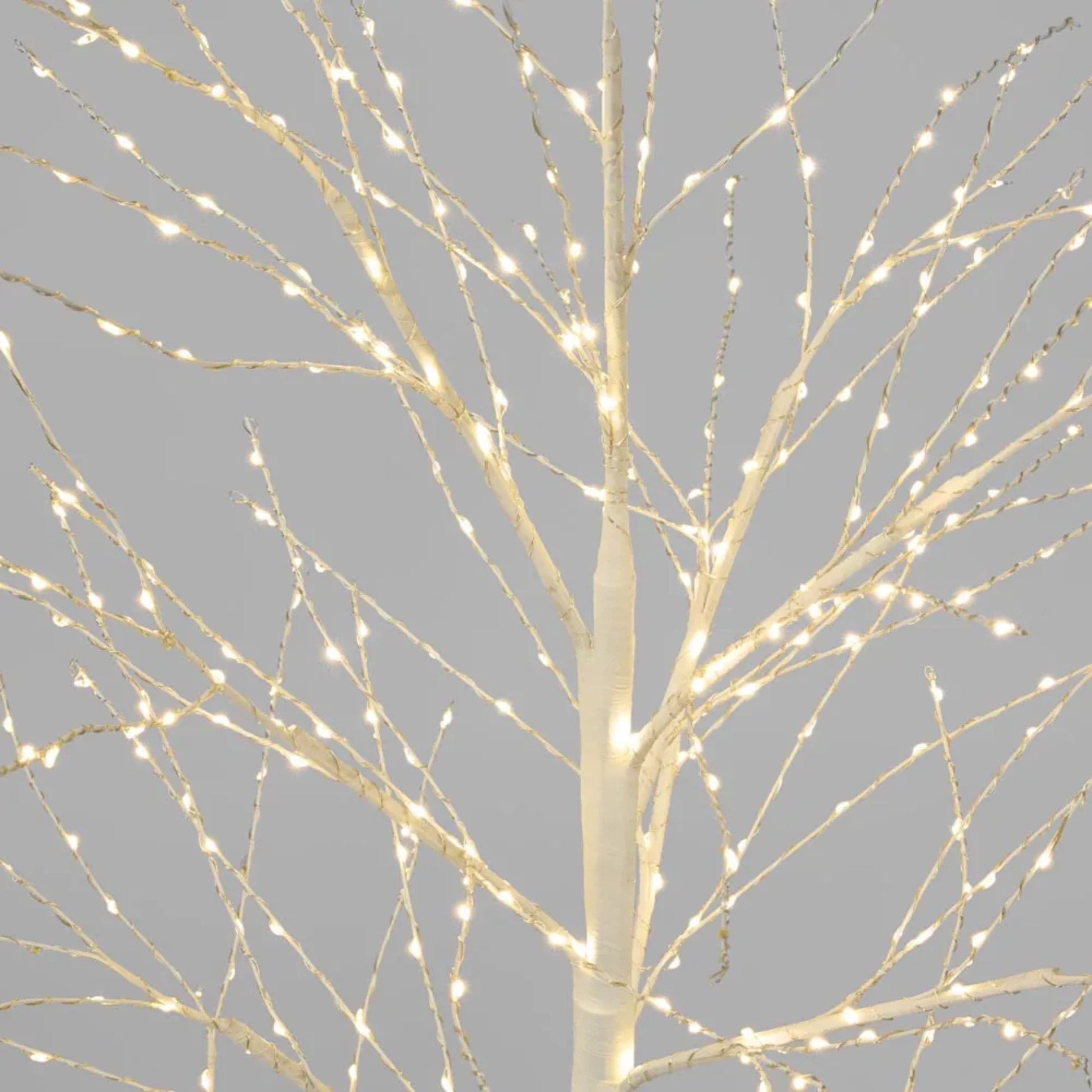 Light Up Tree White Forest Small 120cm Light Up Tree