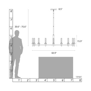 Interior Pendant Windsor 16 Light Chandelier