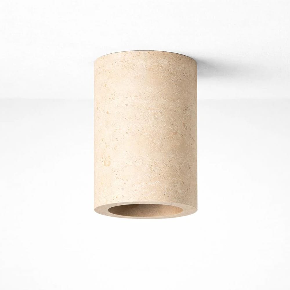Surface Mounted Wisp Travertine Surface Mounted Downlight