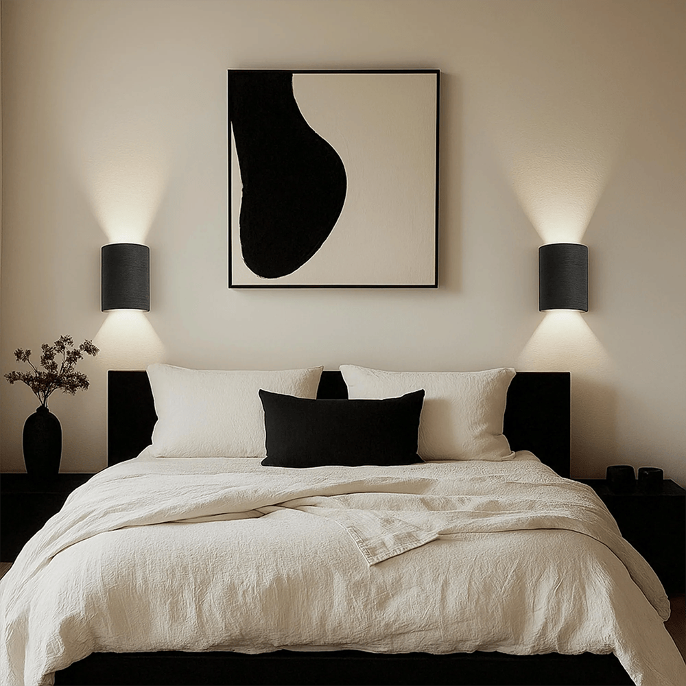 Interior Wall Light / Sconce Wisp Travertine Up/Down Wall Light