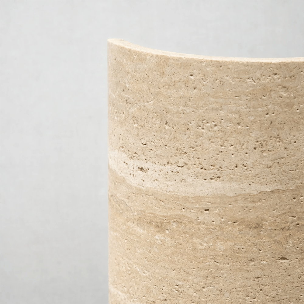 Interior Wall Light / Sconce Wisp Travertine Up/Down Wall Light