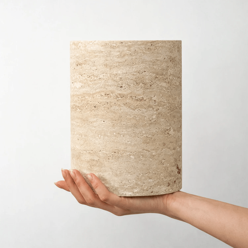 Interior Wall Light / Sconce Wisp Travertine Up/Down Wall Light
