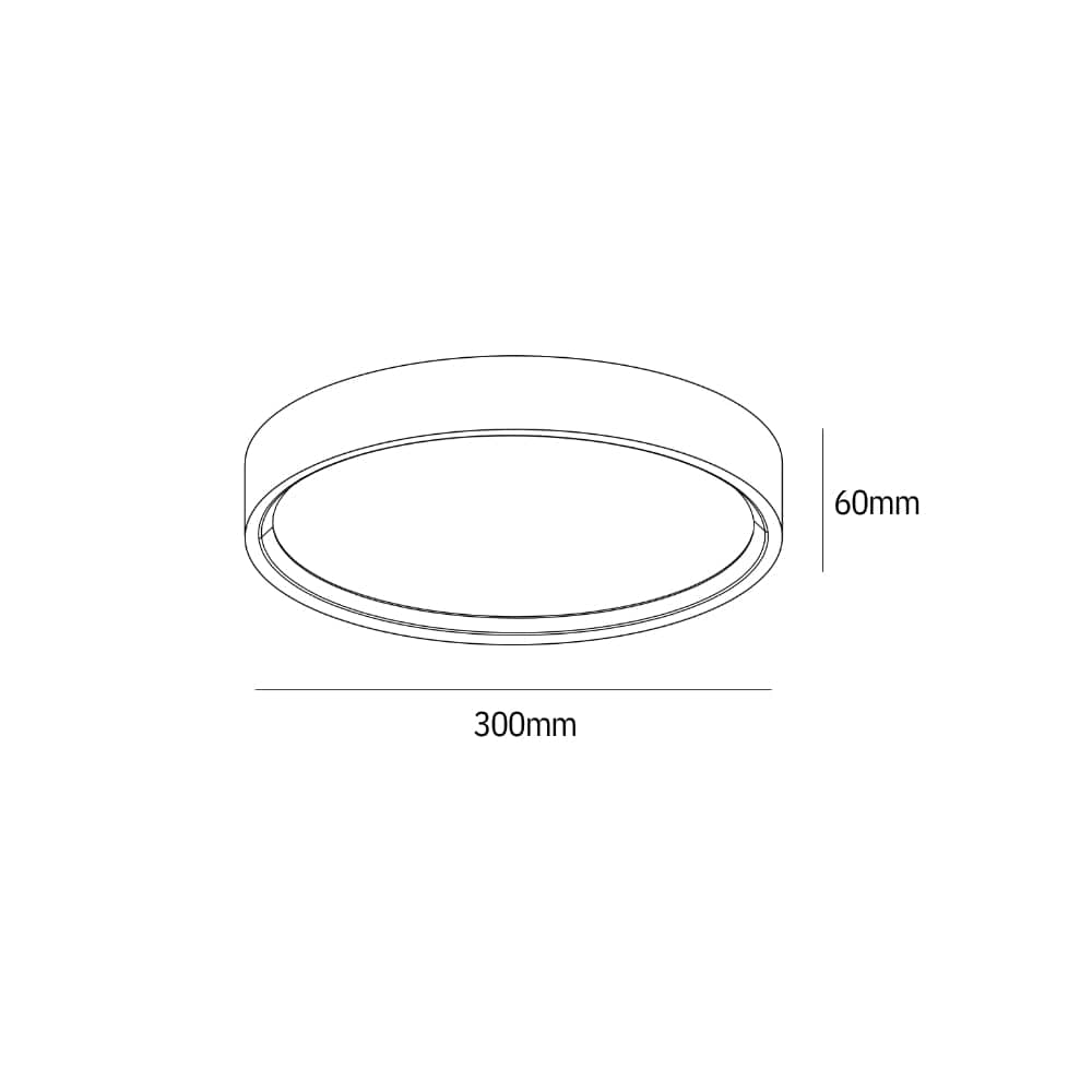 Interior Flush & Semi Flush Yumi Plaster Oyster Light
