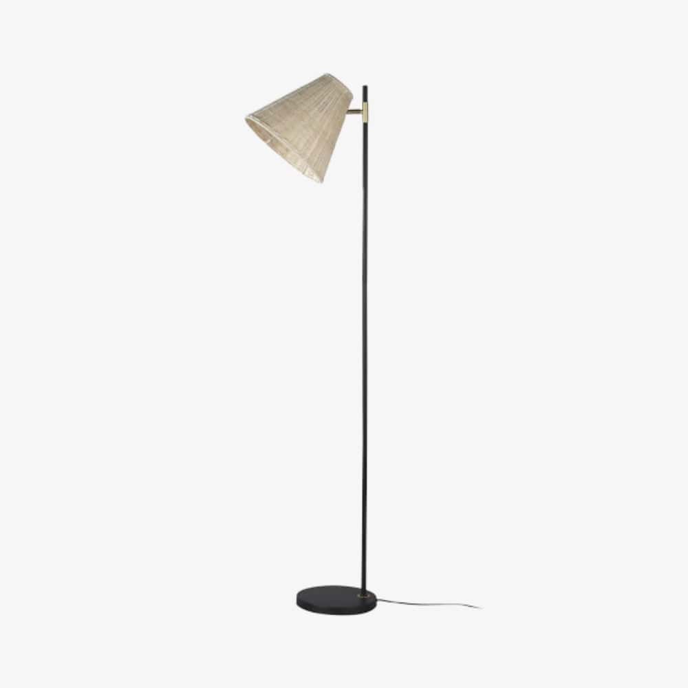 Floor Lamps Yvette Rattan Floor Lamp