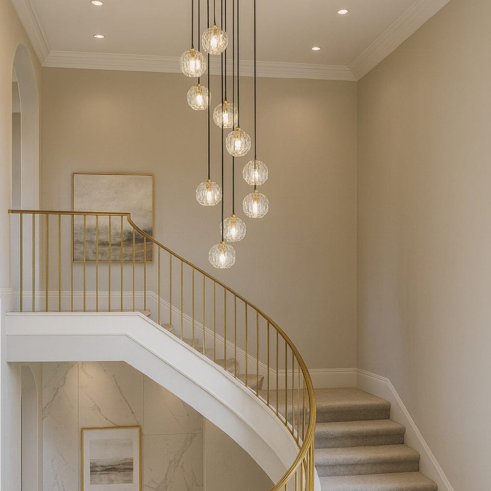 Interior Pendant Zaha 10-Light Pendant