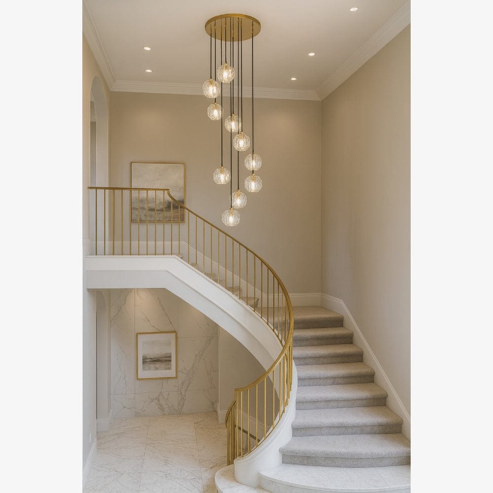 Interior Pendant Zaha 10-Light Pendant