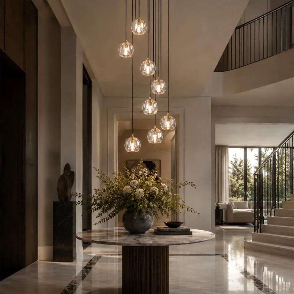 Interior Pendant Zaha 10-Light Pendant