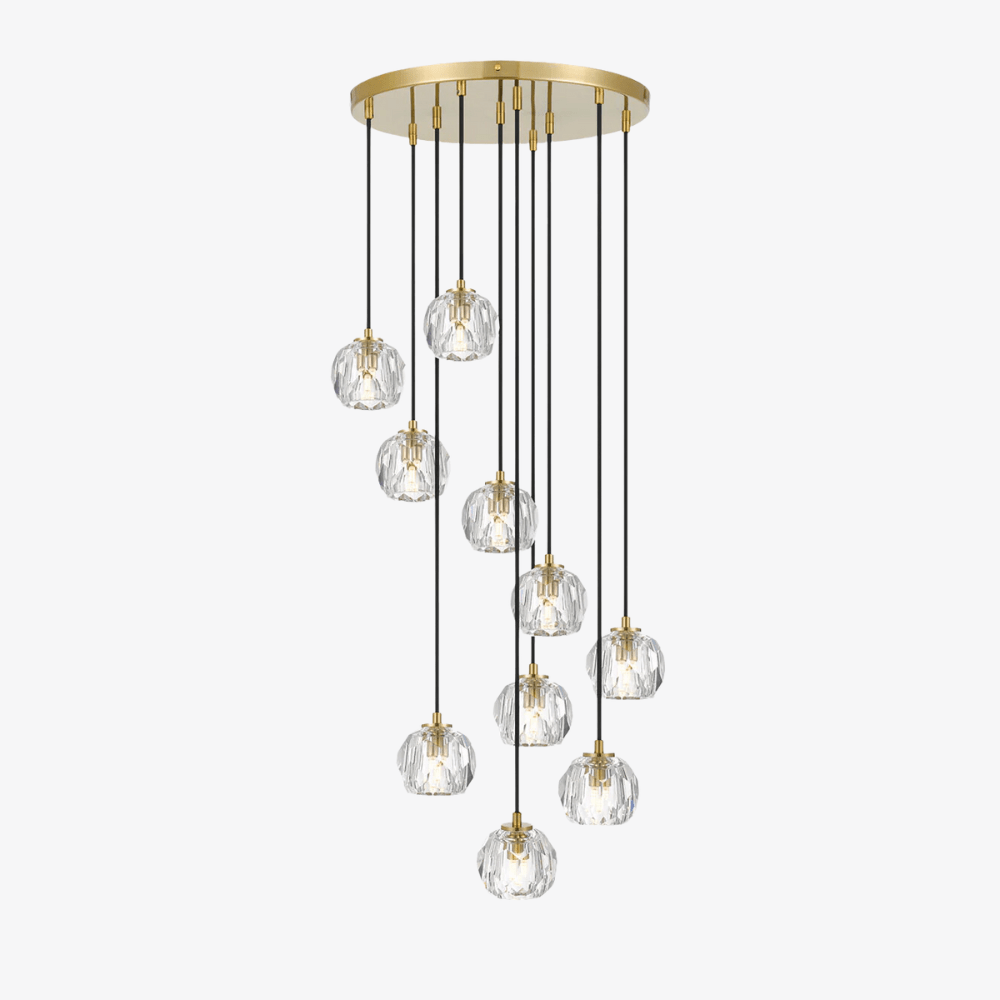 Interior Pendant Zaha 10-Light Pendant