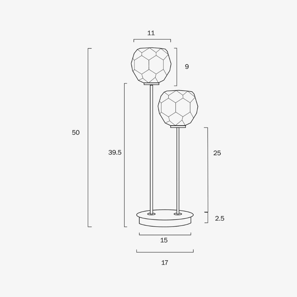 Table Lamps Zaha 2 Table Lamp