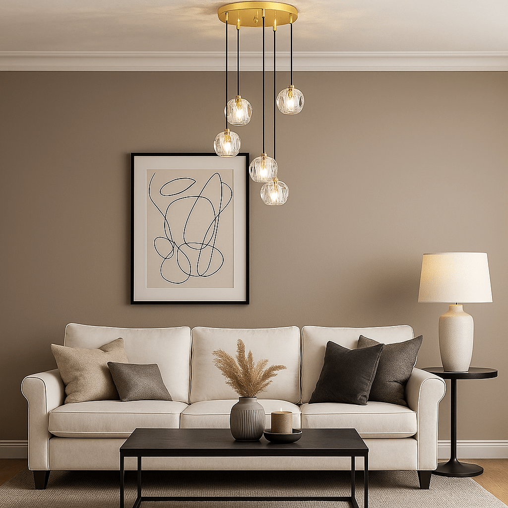 Interior Pendant Zaha 5-Light Pendant