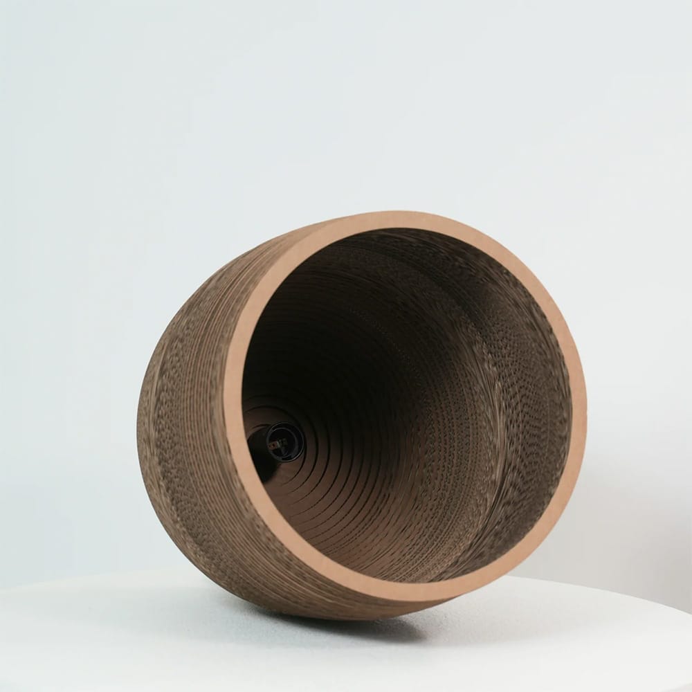 Interior Pendant Zanora Recycled Cardboard Pendant Light Dome
