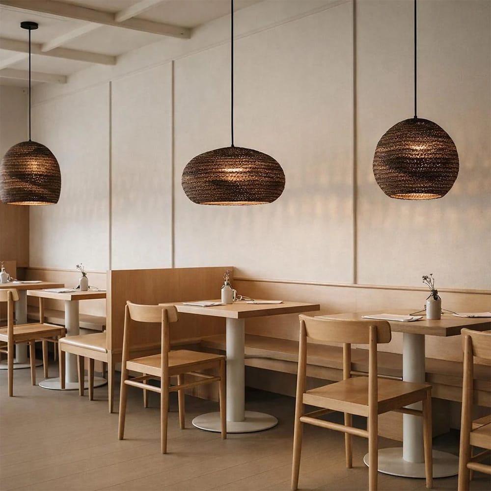 Interior Pendant Zanora Recycled Cardboard Pendant Light Dome