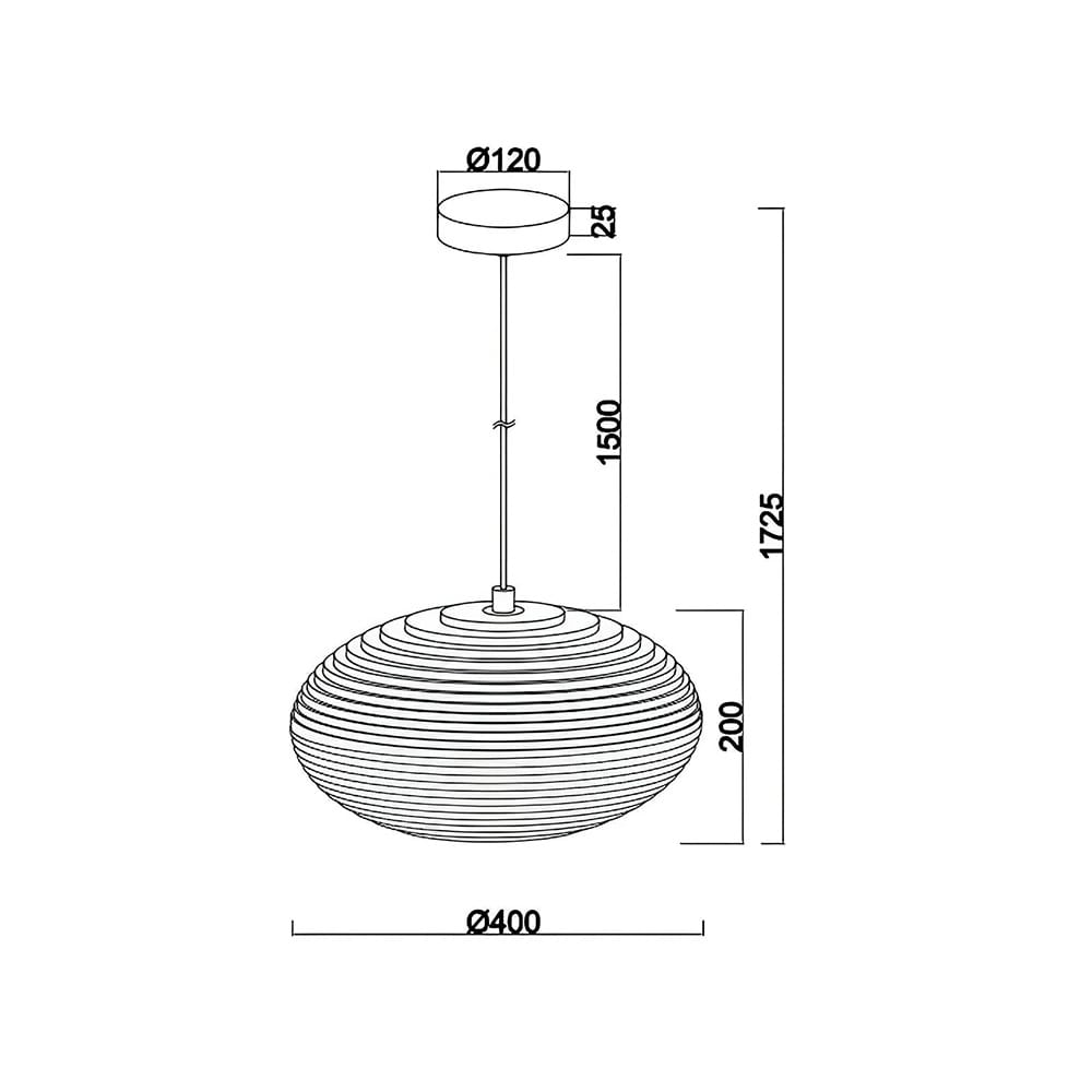 Interior Pendant Zanora Recycled Cardboard Pendant Light Oval