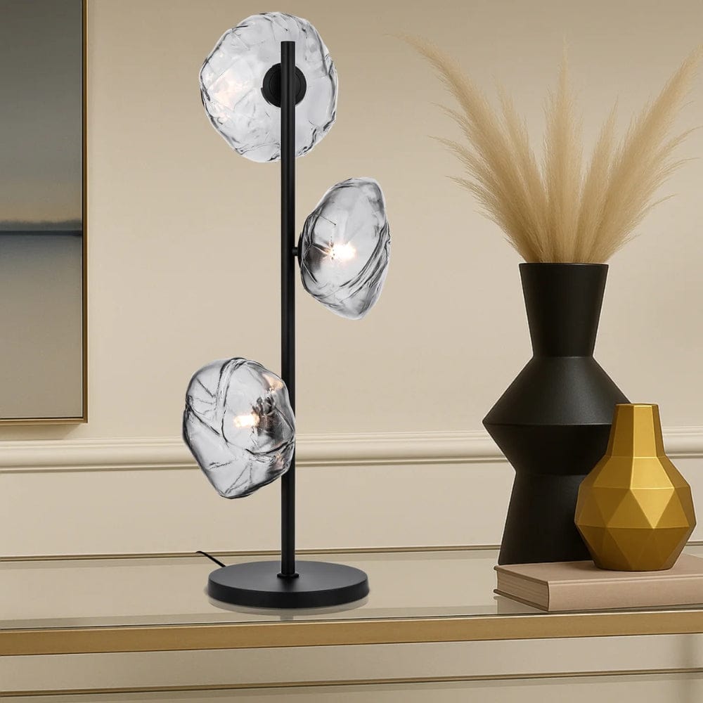 Table Lamps Zecca 3 Light Table Lamp
