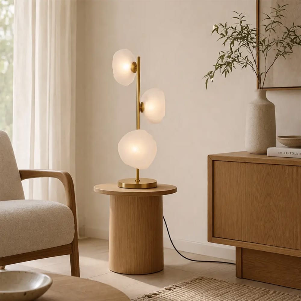 Table Lamps Zecca 3 Light Table Lamp