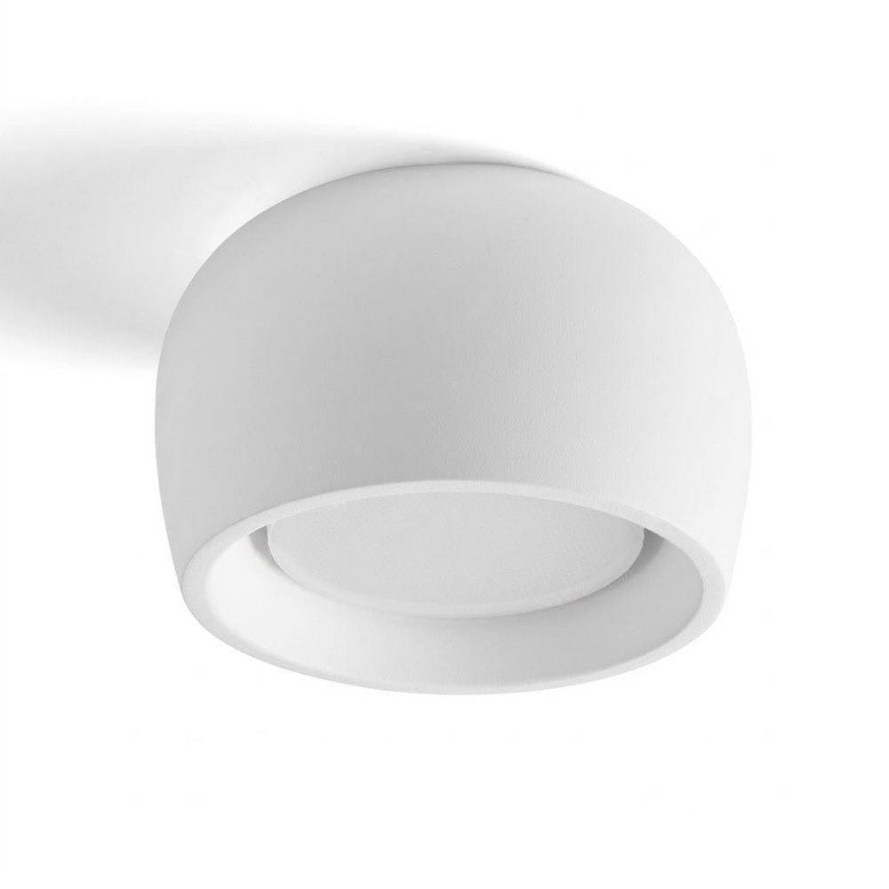 Interior Flush & Semi Flush Zen White Plaster Surface Mounted Downlight