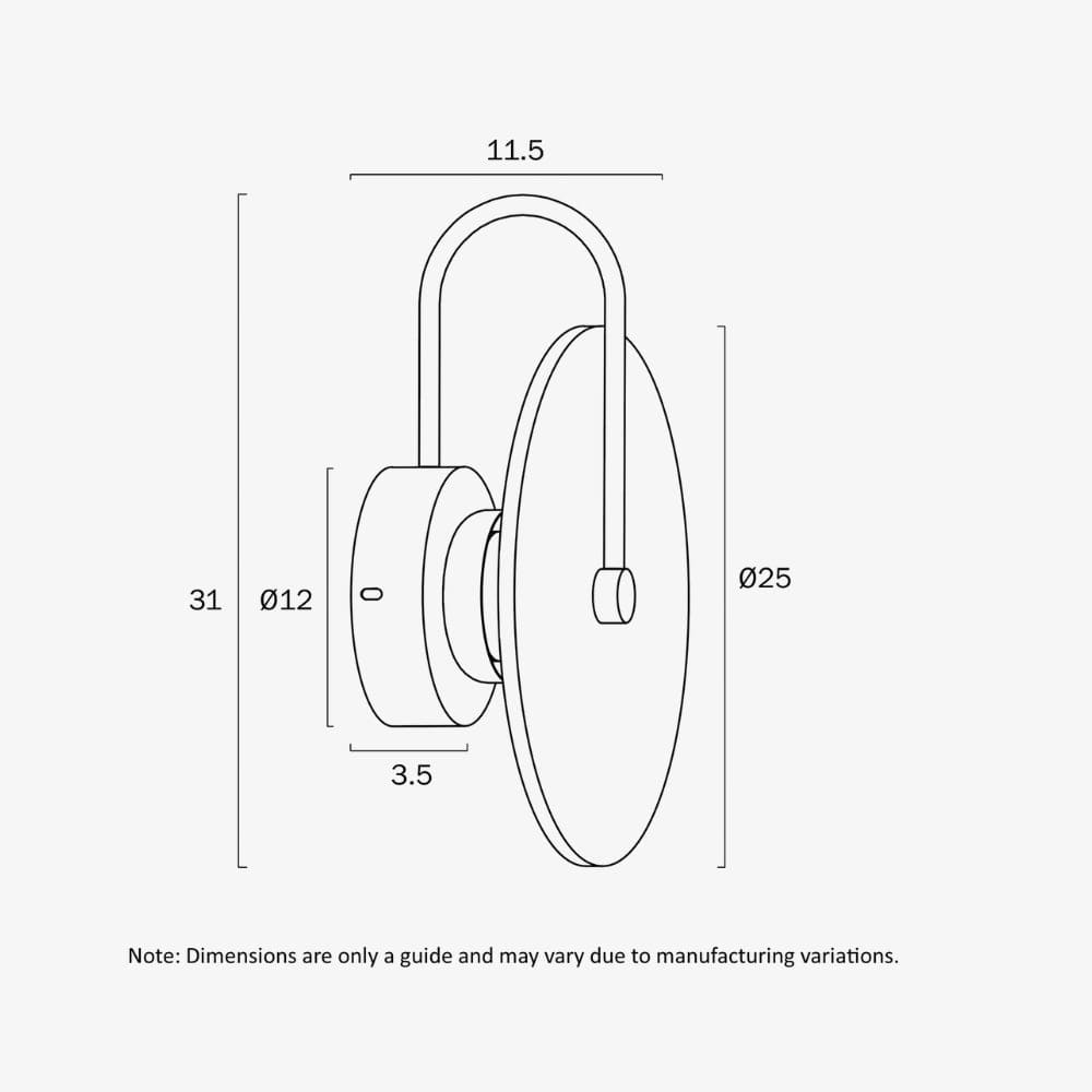 Interior Wall Light / Sconce Zonder Wall Light
