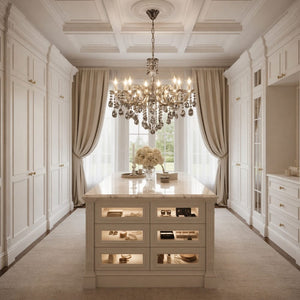 Chandelier Zurich Chandelier in Chrome