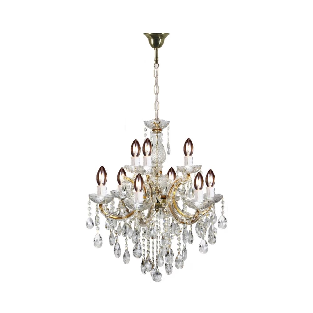 Chandelier Zurich Chandelier in Gold