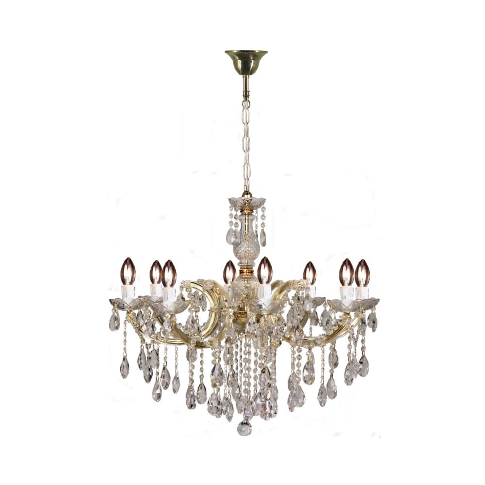 Chandelier Zurich Chandelier in Gold