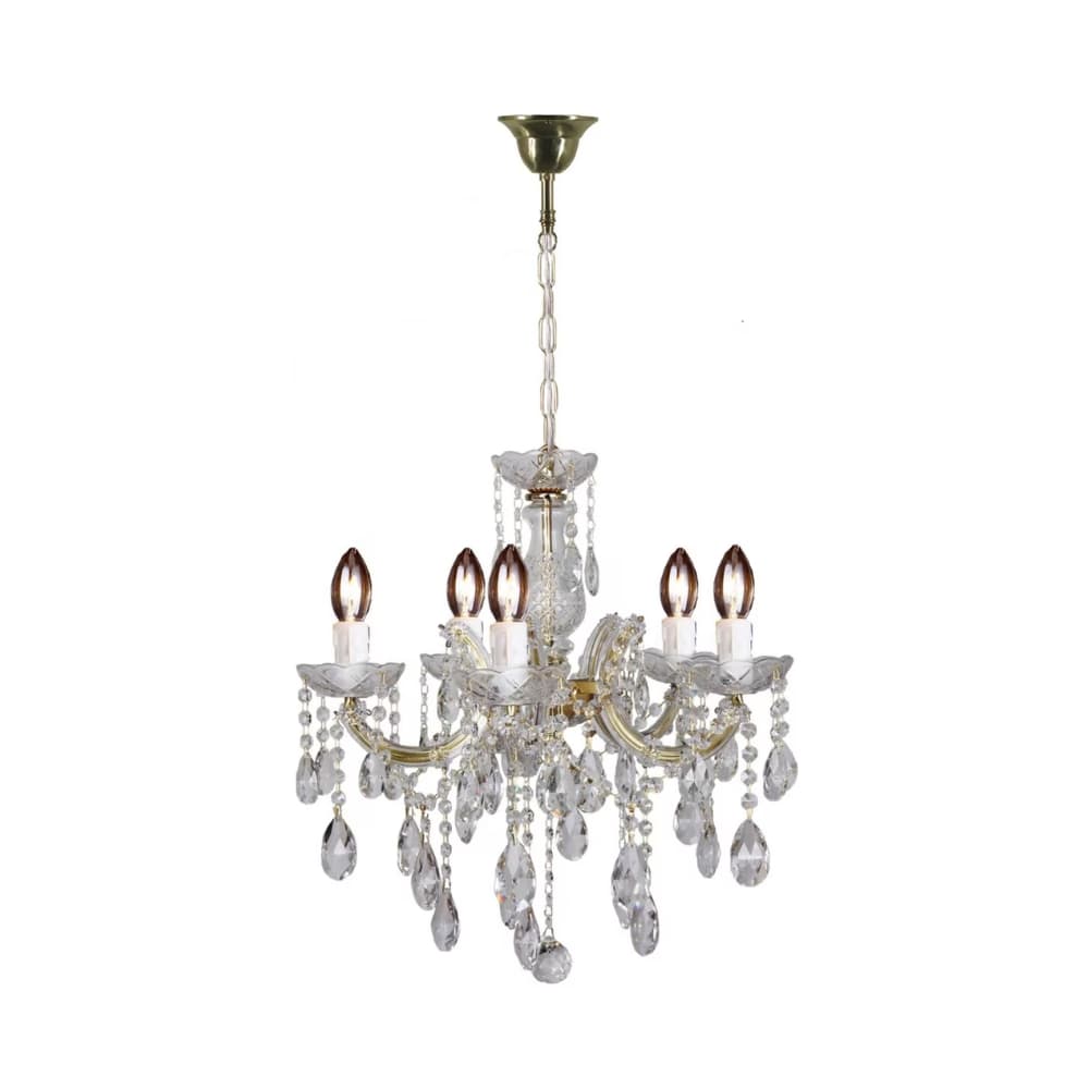 Chandelier Zurich Chandelier in Gold