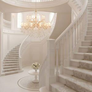 Chandelier Zurich Chandelier in Gold