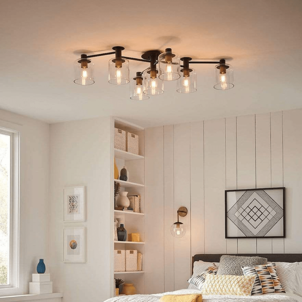 Custom Semi Flush Mount Flush Mount Lighting – Hangout Lighting