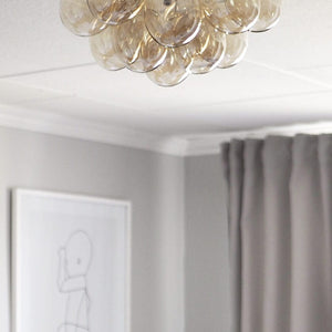 Interior Flush & Semi Flush Gross Ceiling Light - Amber