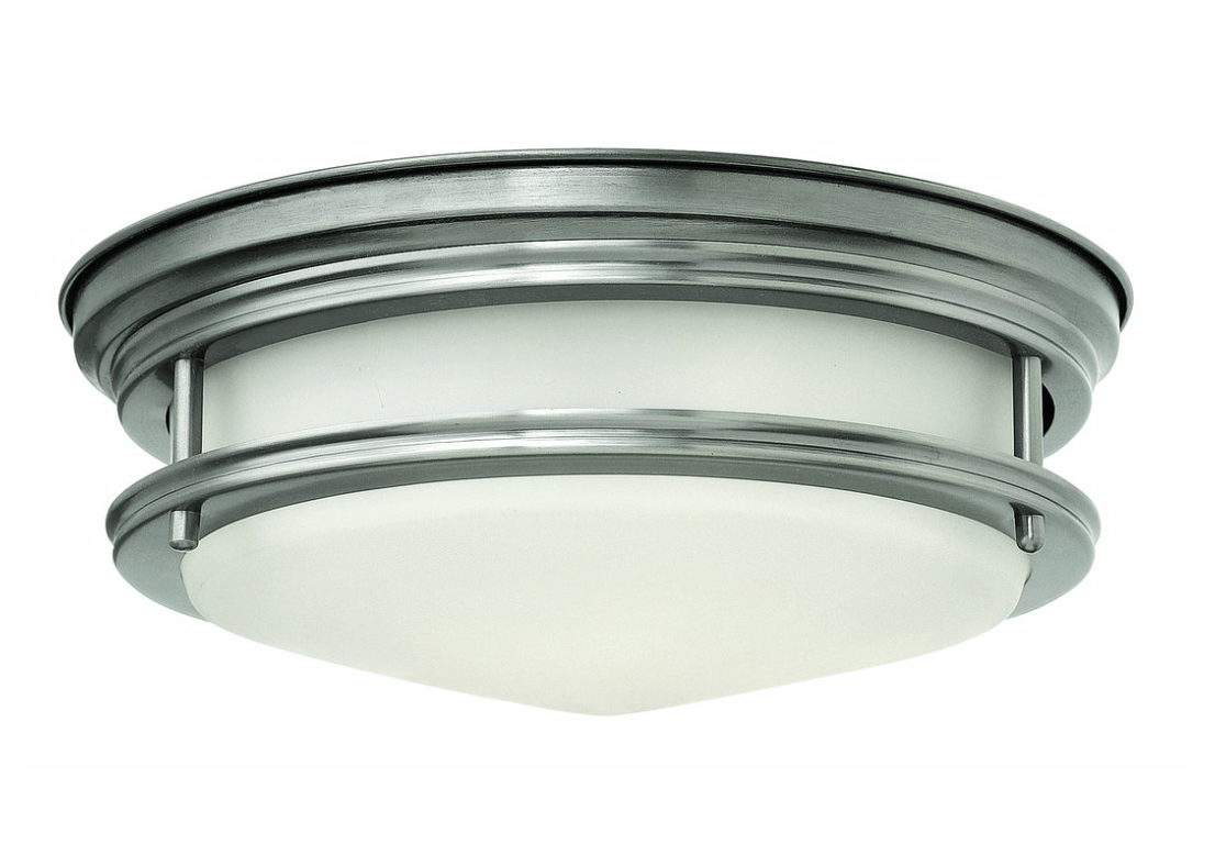 Interior Flush & Semi Flush Hadley 2 Light Flush Mount - Antique Nickel