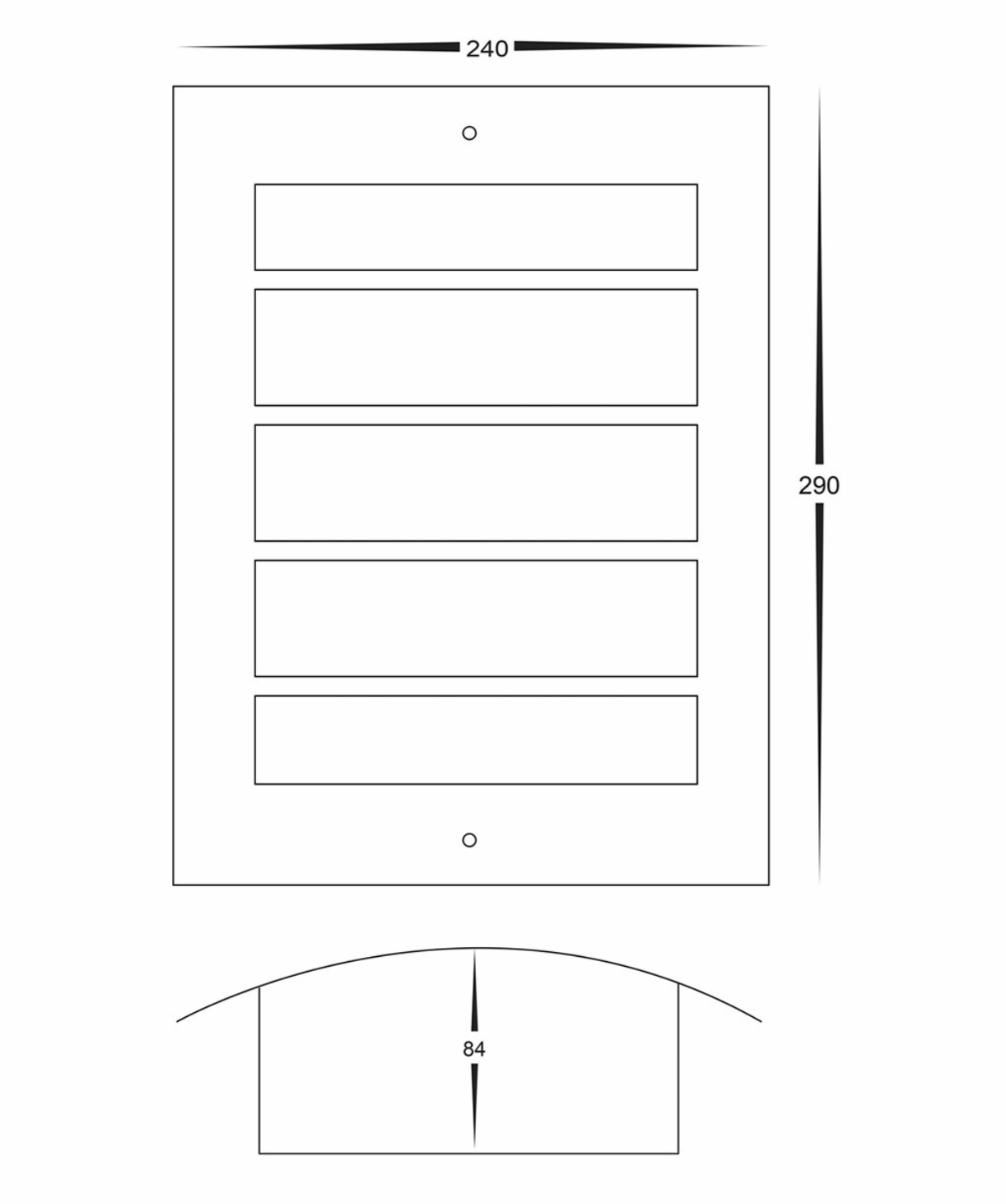 Exterior Wall Light Mask Wall Lighting Plan