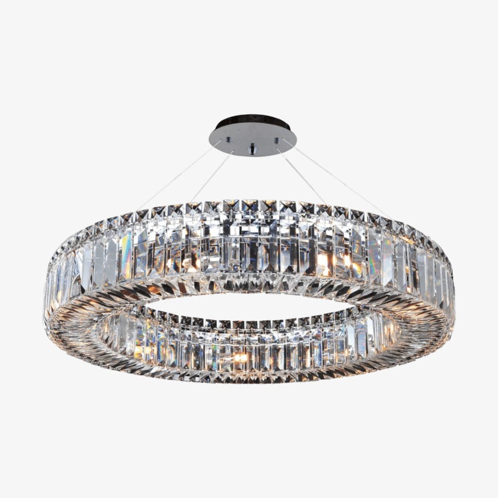 Chandelier Rondelle Round Pendant