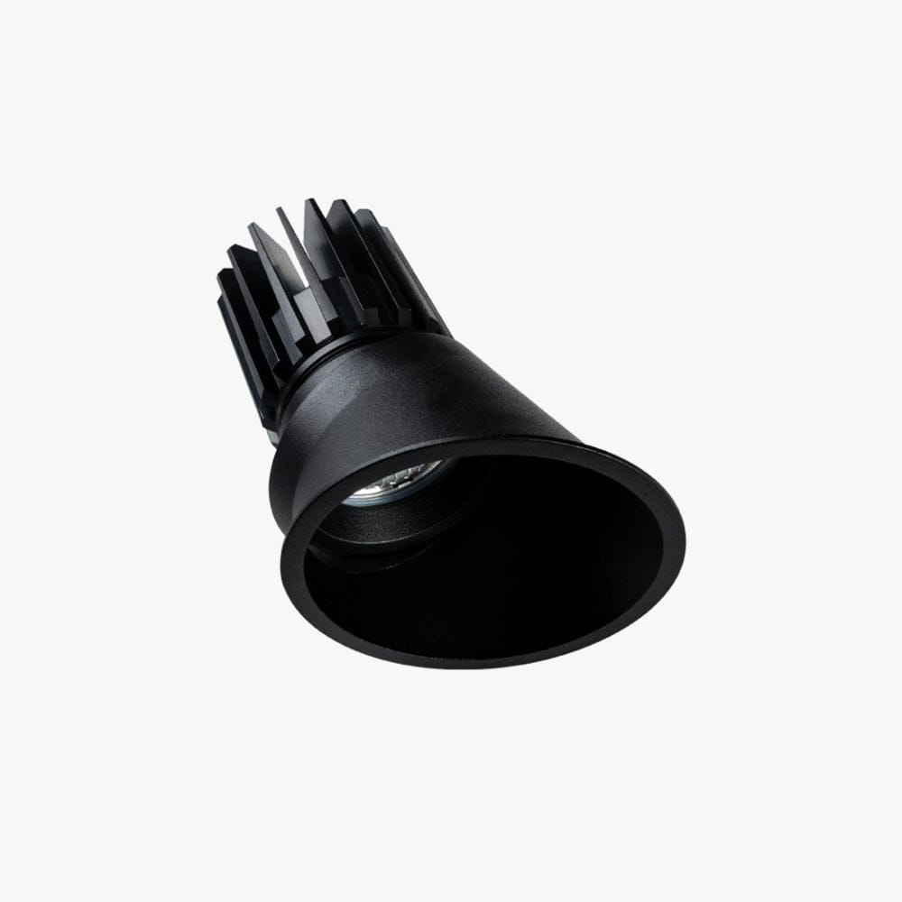 Recessed Titanium Asymmetrical Down Light